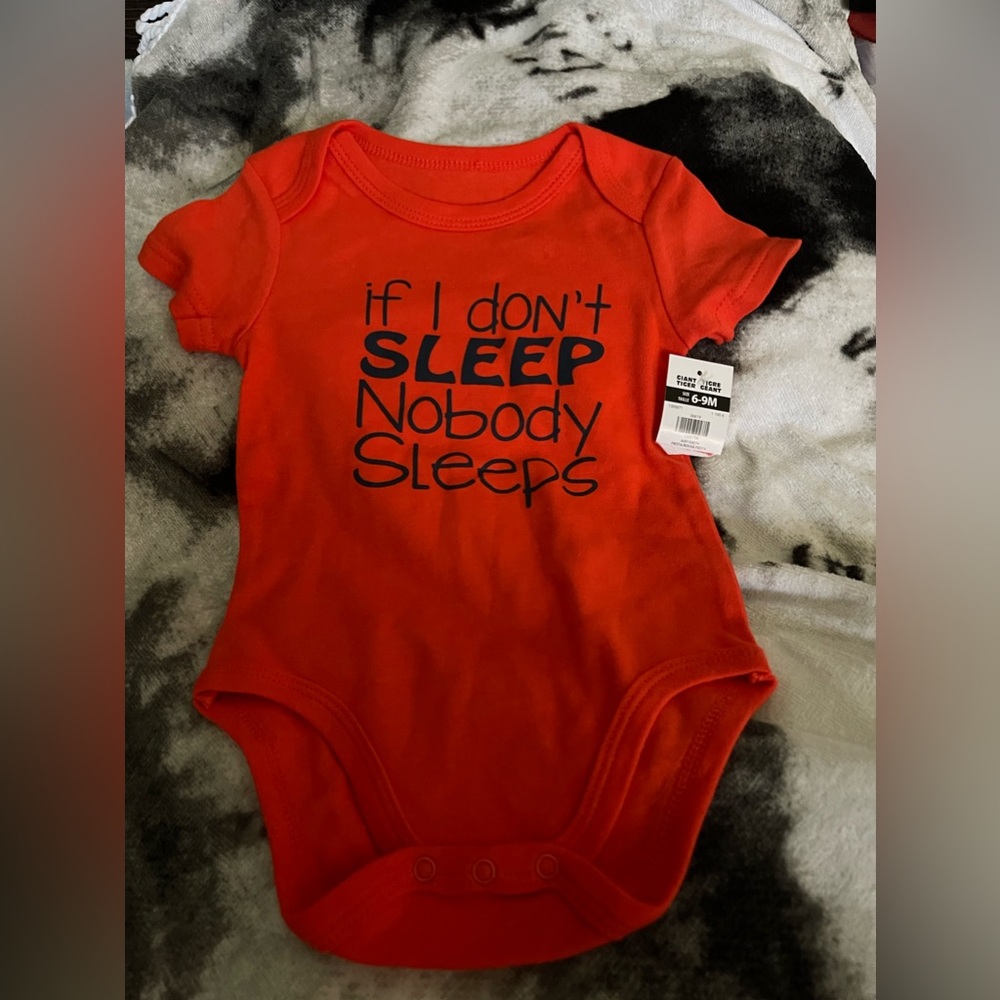 6/10$ NWT Monkey Bars (Giant Tiger) 6-9M bodysuit/onesie